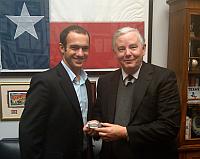 Joe Cada Visits Washington