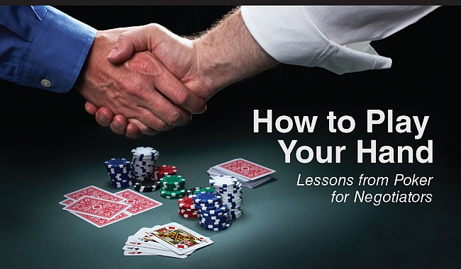 PPA Event - How to Play Your Hand, Lessons from Poker for Negotiators